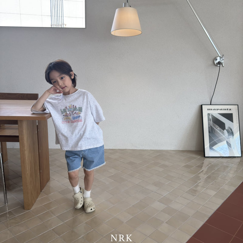 Nrk - Korean Children Fashion - #stylishchildhood - Raw Edge Denim Pants - 12
