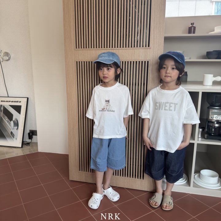 Nrk - Korean Children Fashion - #stylishchildhood - Panel Denim Pants - 10