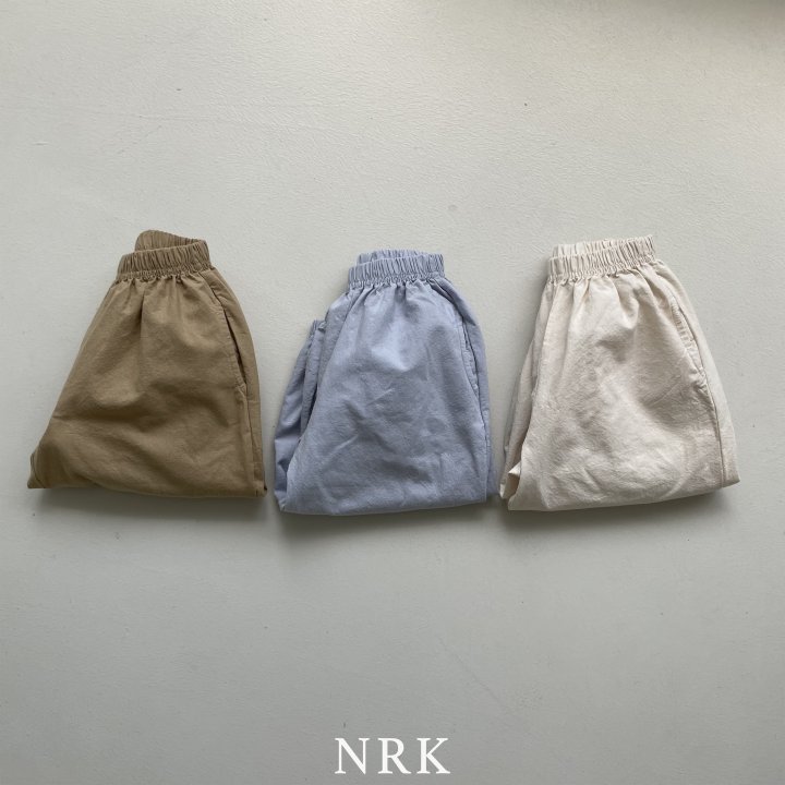 Nrk - Korean Children Fashion - #stylishchildhood - Linen Jogger Pants - 6