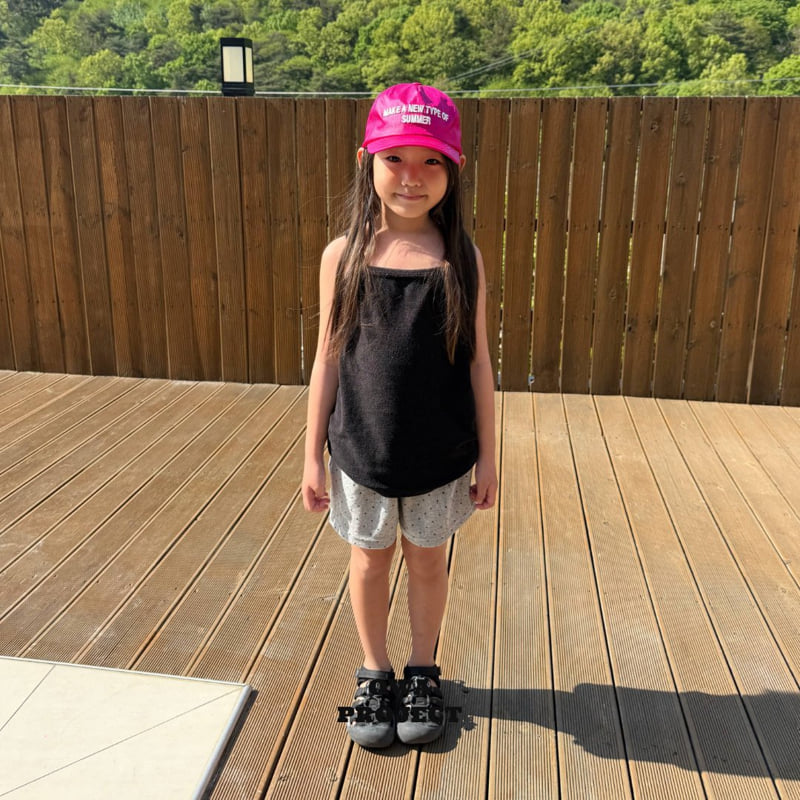 O Wa - Korean Children Fashion - #childrensboutique - Short Terry Pants (Dot) - 9