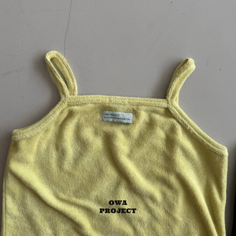 O Wa - Korean Children Fashion - #childrensboutique - Terry Sleeveless Tee - 3