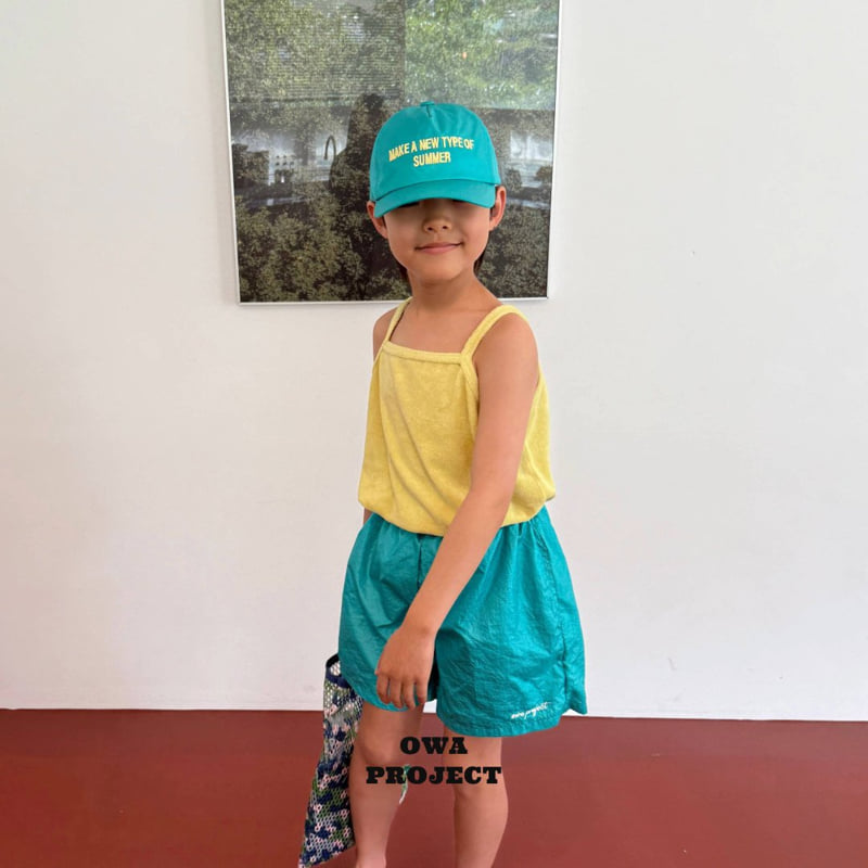 O Wa - Korean Children Fashion - #childrensboutique - Terry Sleeveless Tee - 4