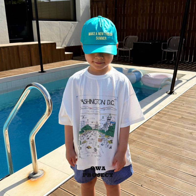 O Wa - Korean Children Fashion - #kidsshorts - Washington Tee - 10