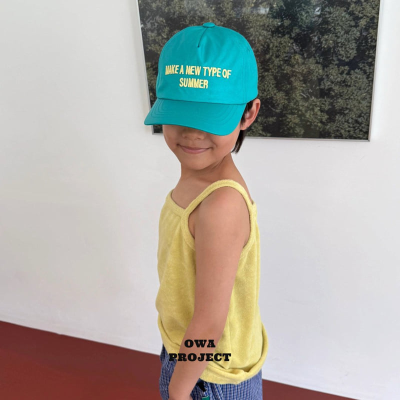 O Wa - Korean Children Fashion - #kidsshorts - Terry Sleeveless Tee - 7