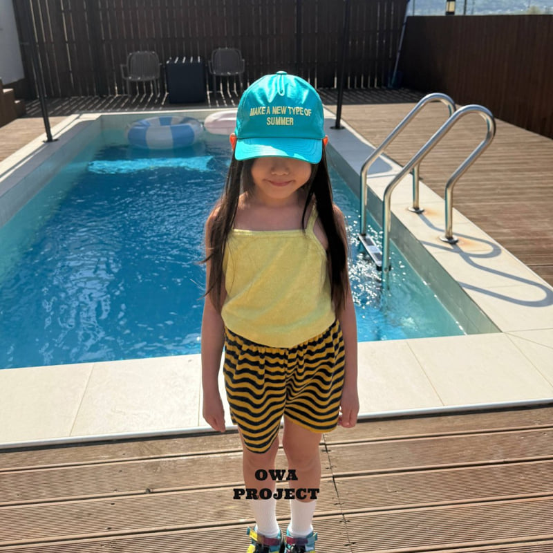 O Wa - Korean Children Fashion - #kidzfashiontrend - Terry Sleeveless Tee - 9