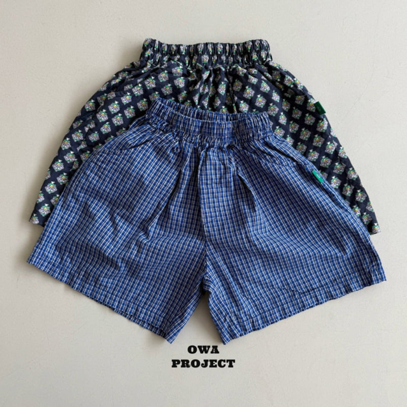 O Wa - Korean Children Fashion - #kidzfashiontrend - Printed Pants (Flower)
