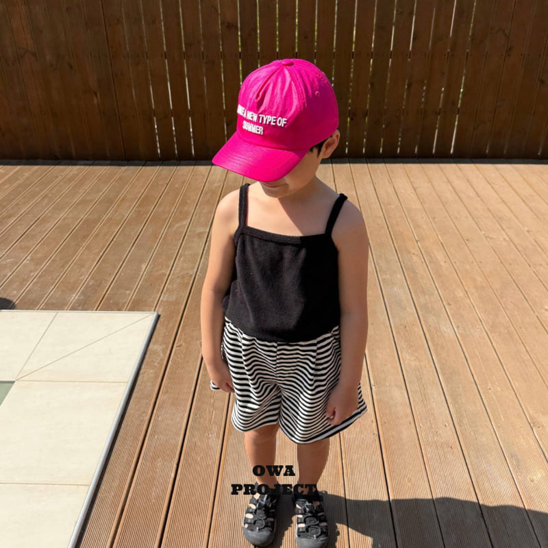 O Wa - Korean Children Fashion - #littlefashionista - Terry Sleeveless Tee - 11