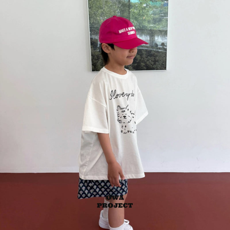 O Wa - Korean Children Fashion - #littlefashionista - Printed Pants (Flower) - 3