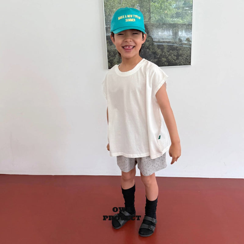 O Wa - Korean Children Fashion - #minifashionista - Short Terry Pants (Dot) - 4