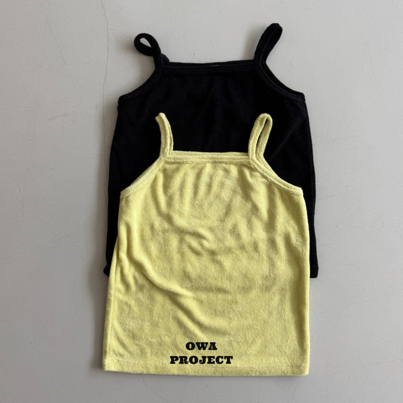 O Wa - Korean Children Fashion - #stylishchildhood - Terry Sleeveless Tee
