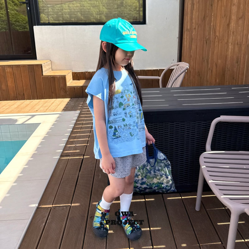 O Wa - Korean Children Fashion - #todddlerfashion - Short Terry Pants (Dot) - 5