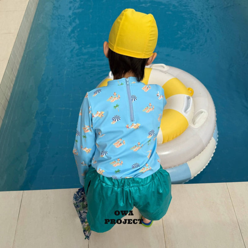 O Wa - Korean Children Fashion - #todddlerfashion - Owa Swim Pants - 9