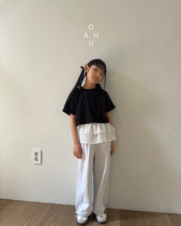 O'Ahu - Korean Children Fashion - #Kfashion4kids - Dot Wrap Skirt - 6