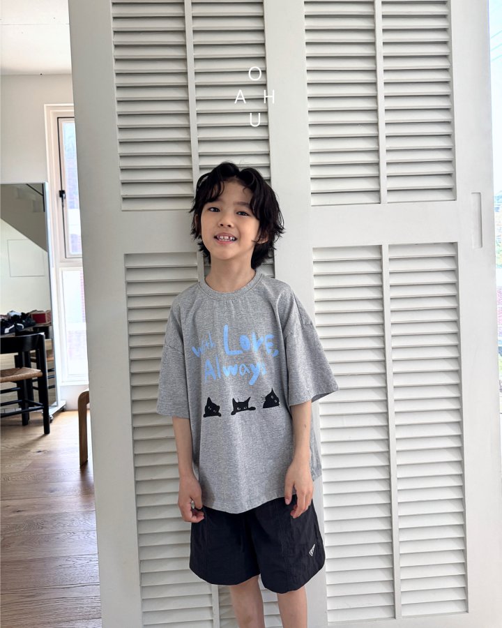 O'Ahu - Korean Children Fashion - #Kfashion4kids - Meow Kitty Tee - 9