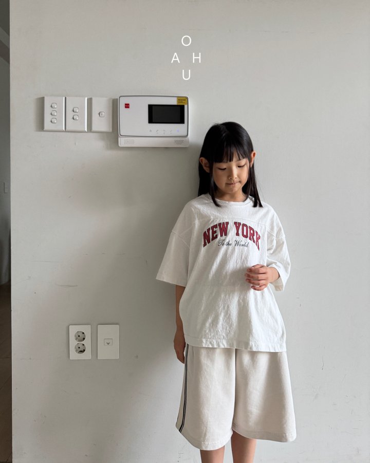 O'Ahu - Korean Children Fashion - #childrensboutique - Tape Bermuda Pants - 10