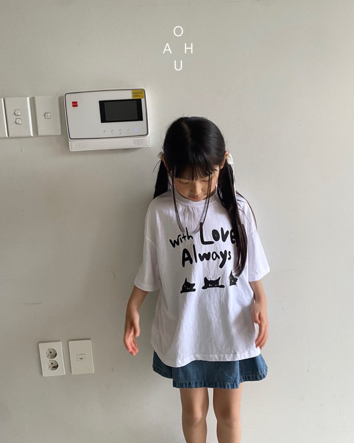O'Ahu - Korean Children Fashion - #childrensboutique - Meow Kitty Tee - 2