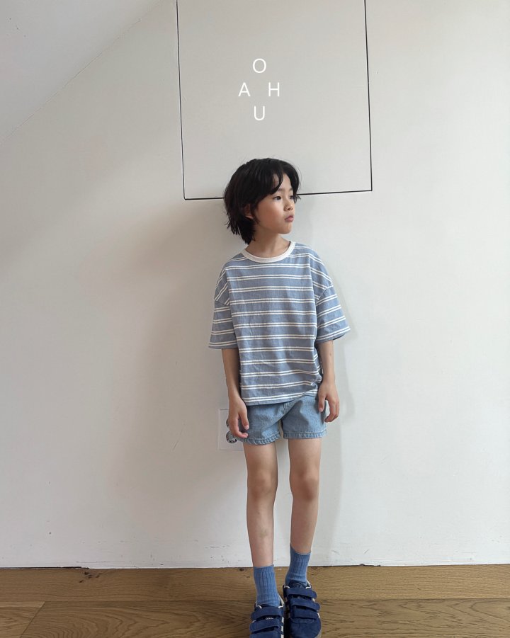 O'Ahu - Korean Children Fashion - #designkidswear - Cozy Stripe Tee - 8