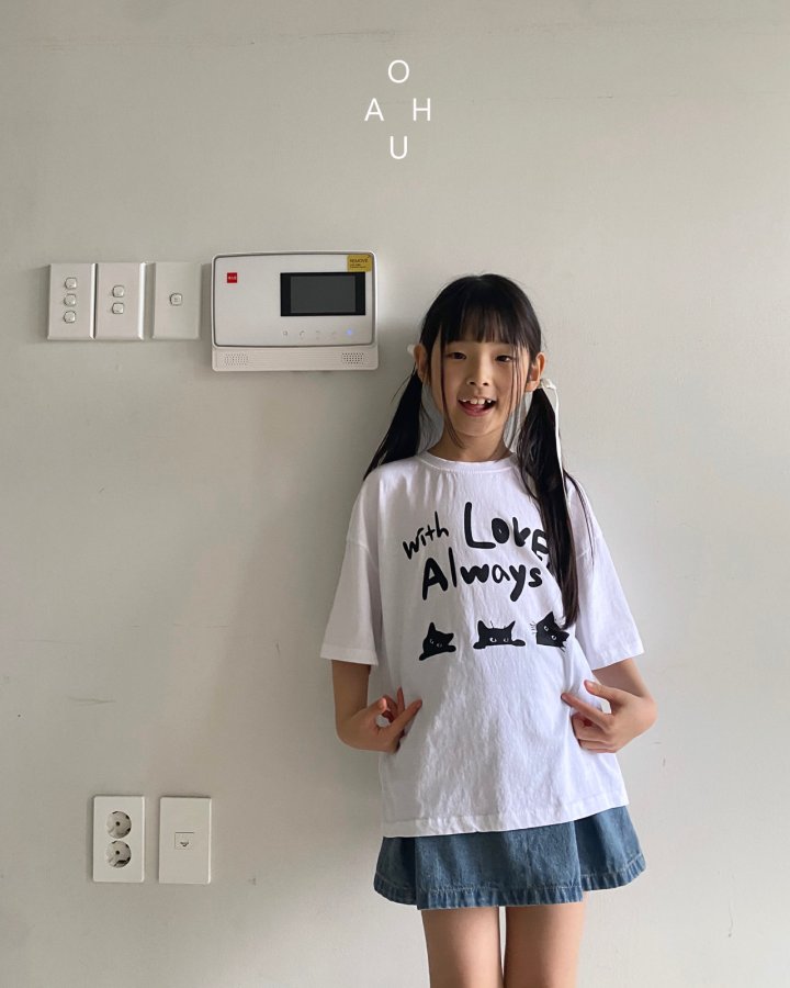 O'Ahu - Korean Children Fashion - #designkidswear - Meow Kitty Tee - 3