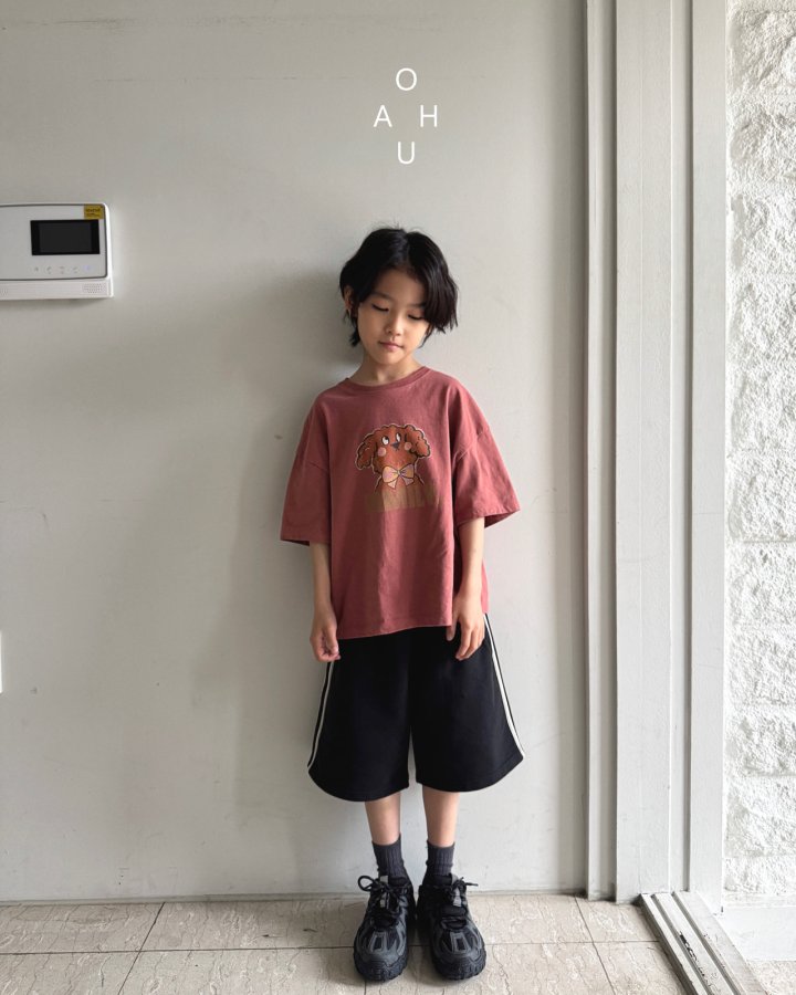 O'Ahu - Korean Children Fashion - #discoveringself - Tape Bermuda Pants - 12