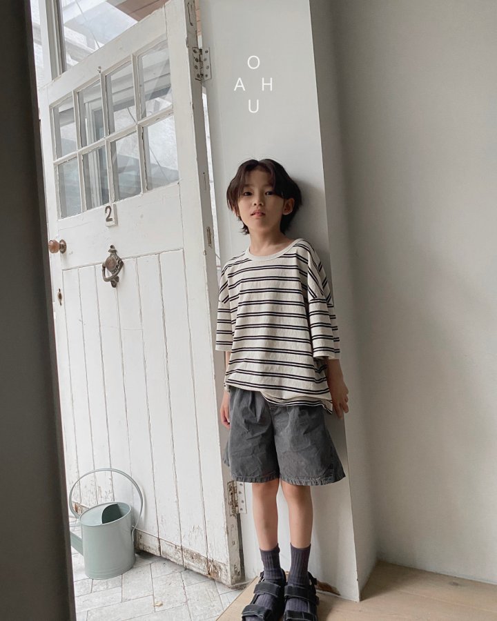 O'Ahu - Korean Children Fashion - #fashionkids - Rustling Dying Pants - 3