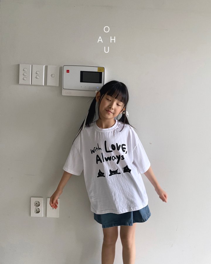 O'Ahu - Korean Children Fashion - #fashionkids - Meow Kitty Tee - 5