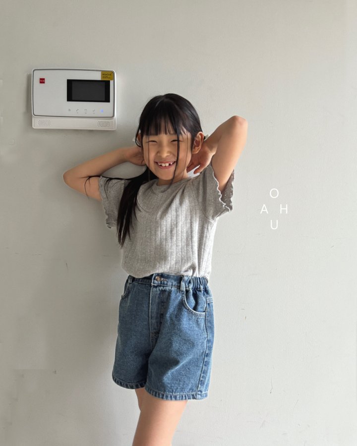 O'Ahu - Korean Children Fashion - #kidsshorts - AA Denim Shorts - 12