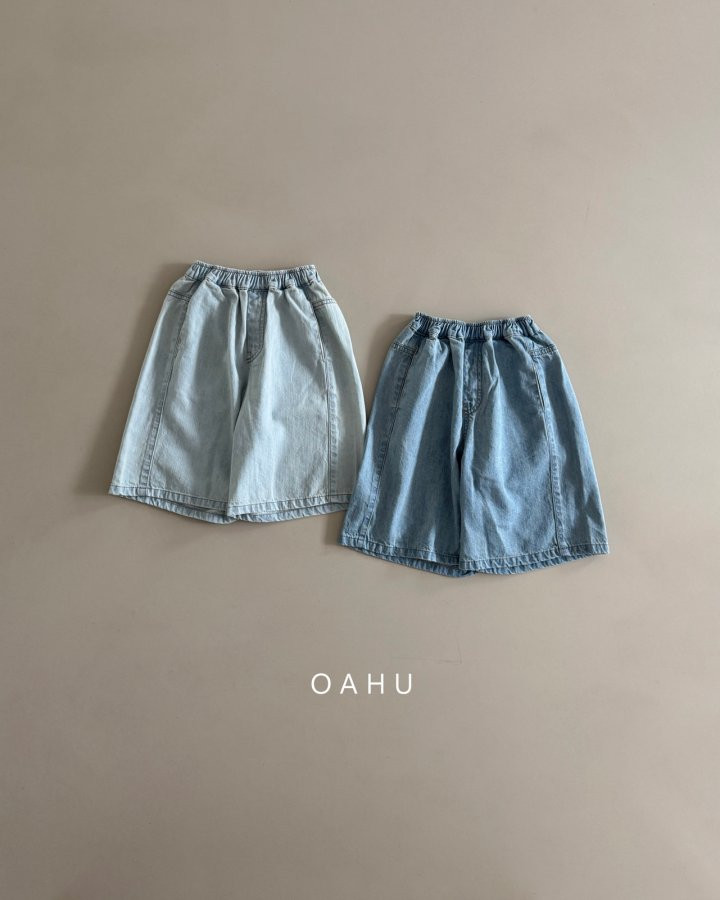O'Ahu - Korean Children Fashion - #kidsshorts - Bermuda Denim Pants