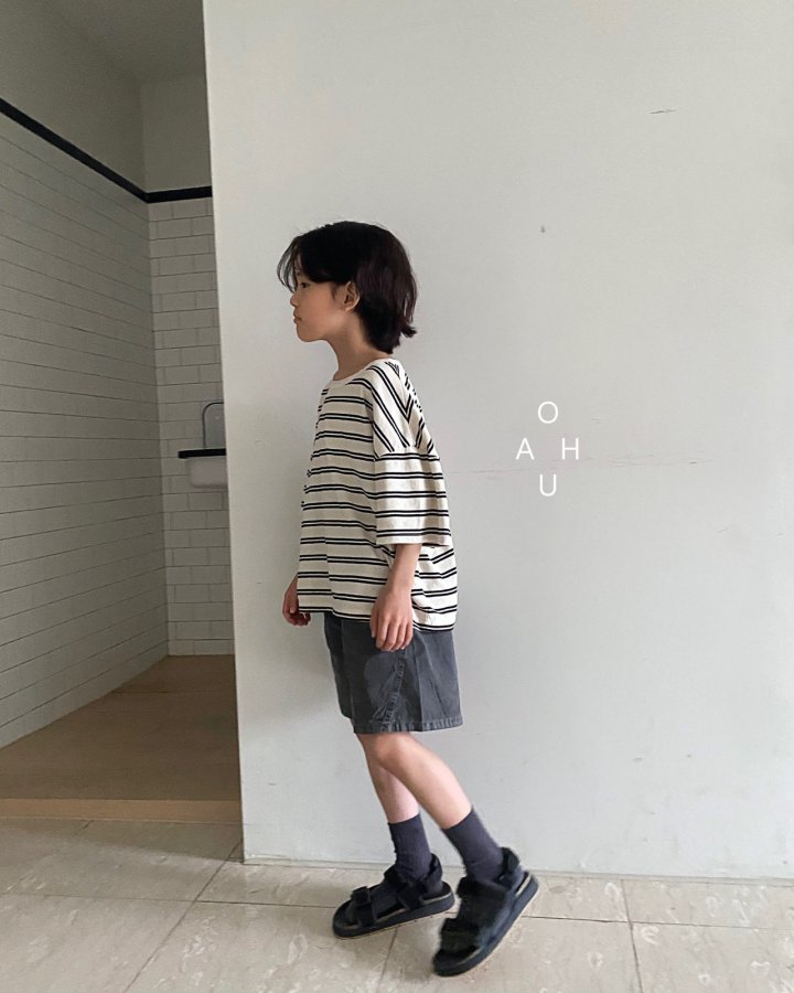O'Ahu - Korean Children Fashion - #kidsstore - Rustling Dying Pants - 5