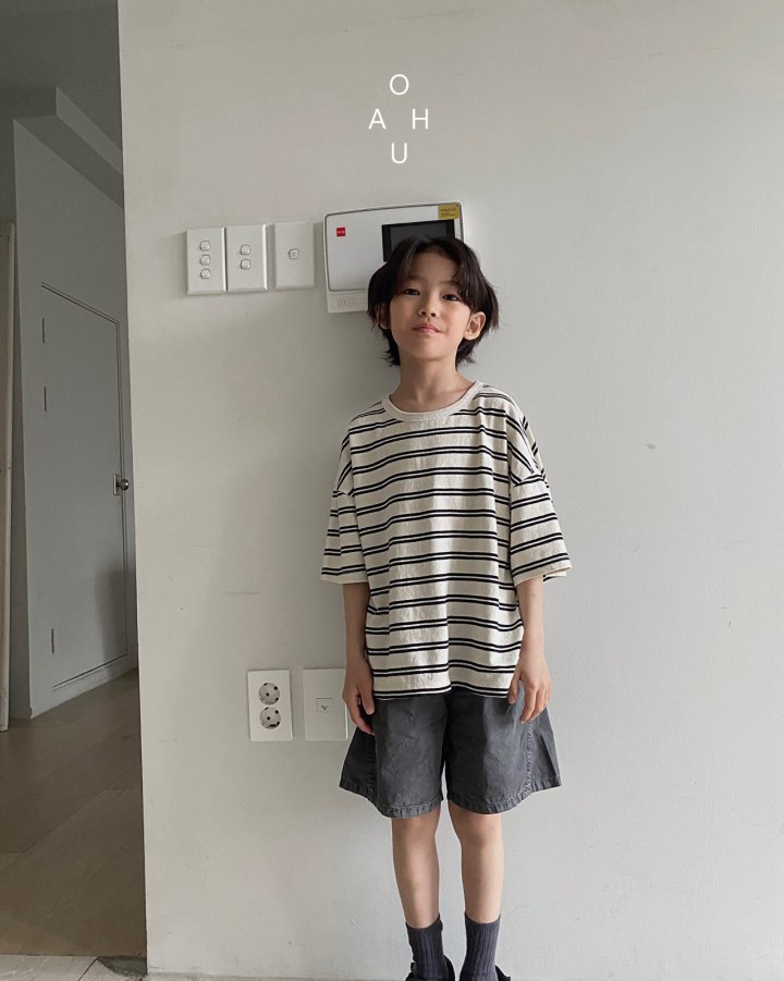 O'Ahu - Korean Children Fashion - #kidzfashiontrend - Rustling Dying Pants - 6