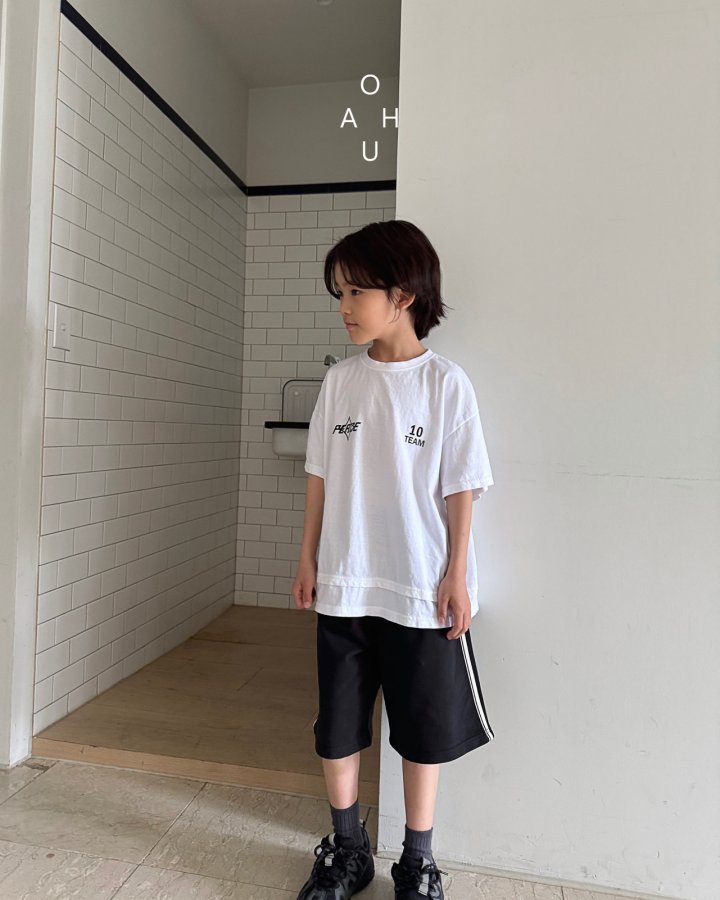 O'Ahu - Korean Children Fashion - #littlefashionista - Tape Bermuda Pants - 2
