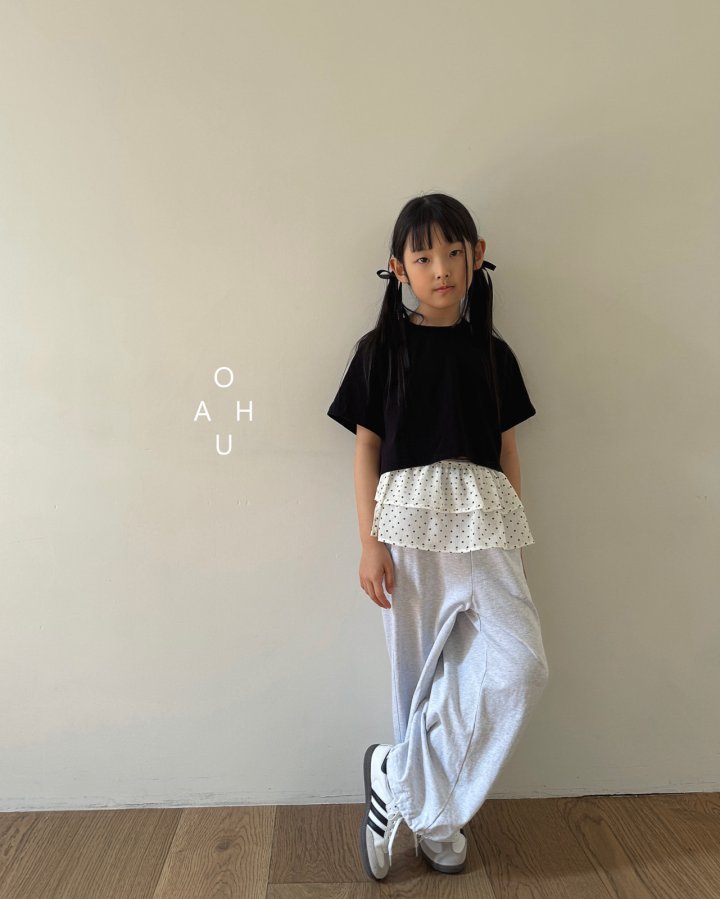 O'Ahu - Korean Children Fashion - #littlefashionista - Basic Crop Tee - 8