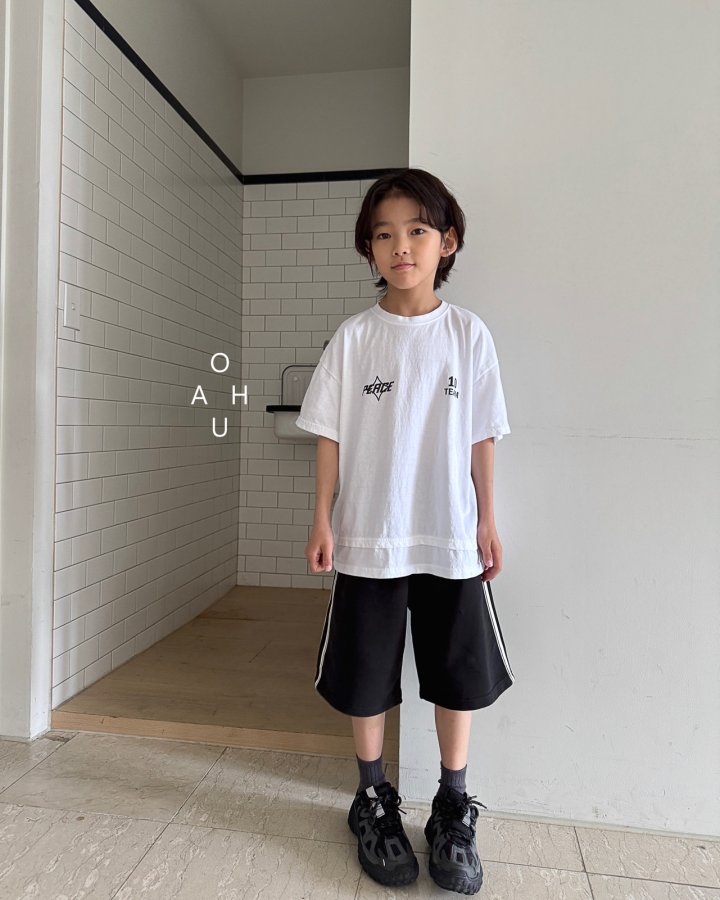 O'Ahu - Korean Children Fashion - #magicofchildhood - Tape Bermuda Pants - 3