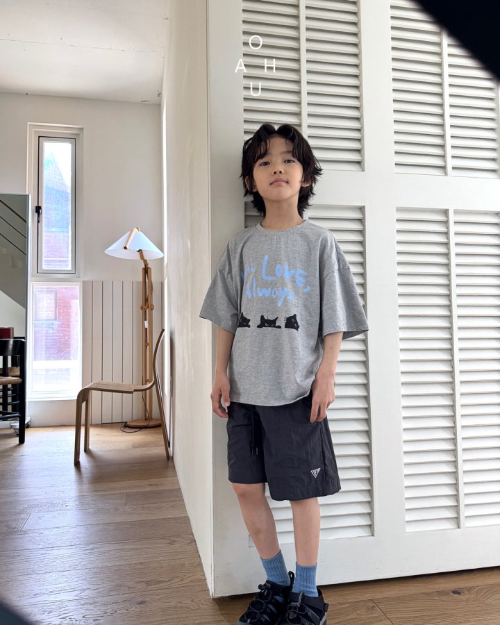 O'Ahu - Korean Children Fashion - #magicofchildhood - Meow Kitty Tee - 11