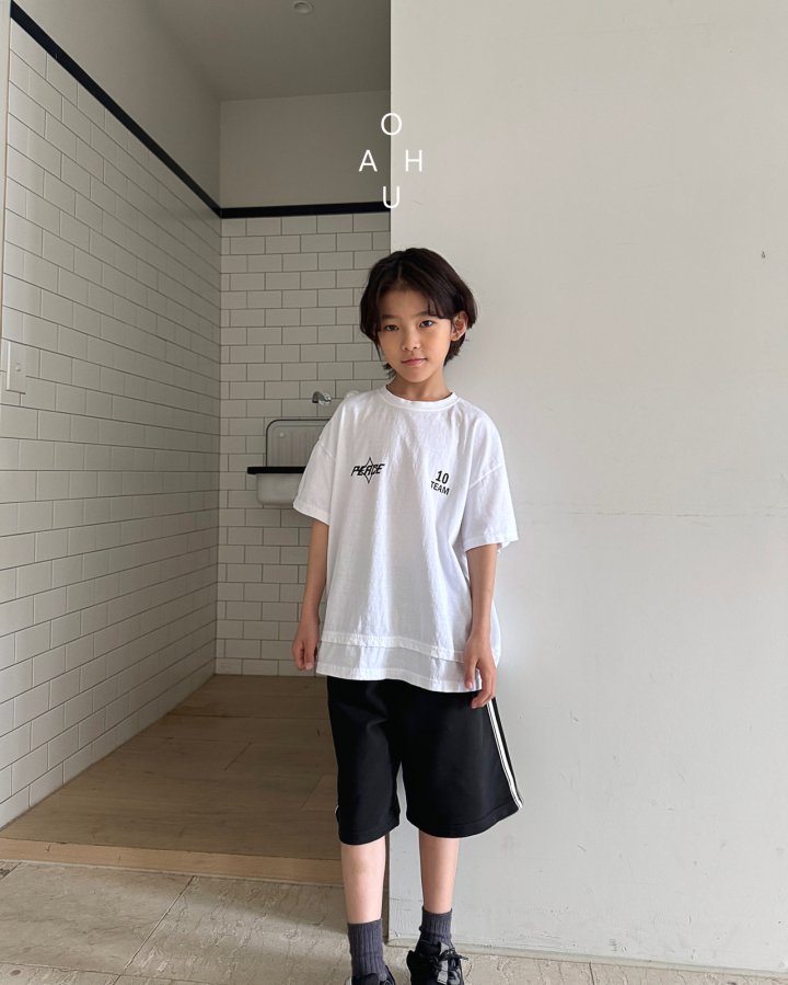 O'Ahu - Korean Children Fashion - #magicofchildhood - Tape Bermuda Pants - 4