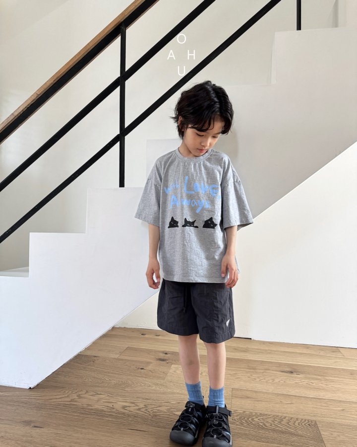 O'Ahu - Korean Children Fashion - #minifashionista - Meow Kitty Tee - 12