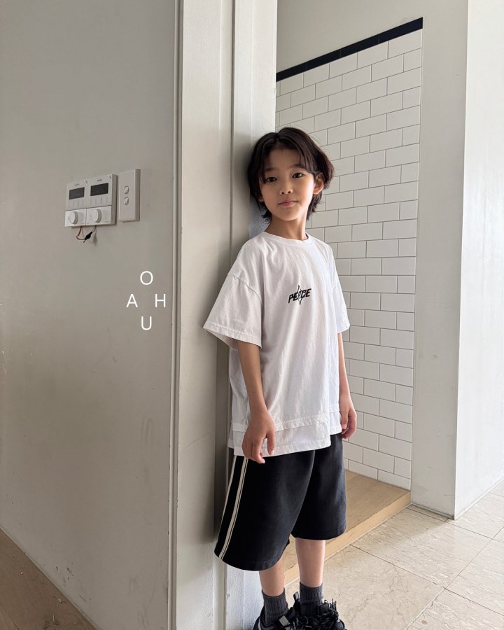 O'Ahu - Korean Children Fashion - #prettylittlegirls - Tape Bermuda Pants - 5