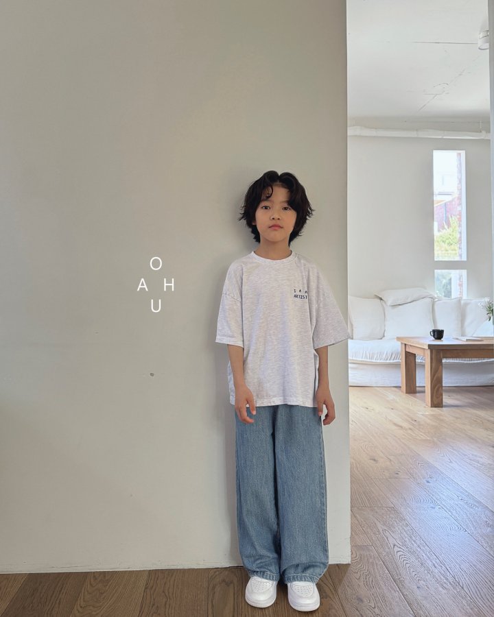 O'Ahu - Korean Children Fashion - #minifashionista - Cool Wide Denim Pants - 4