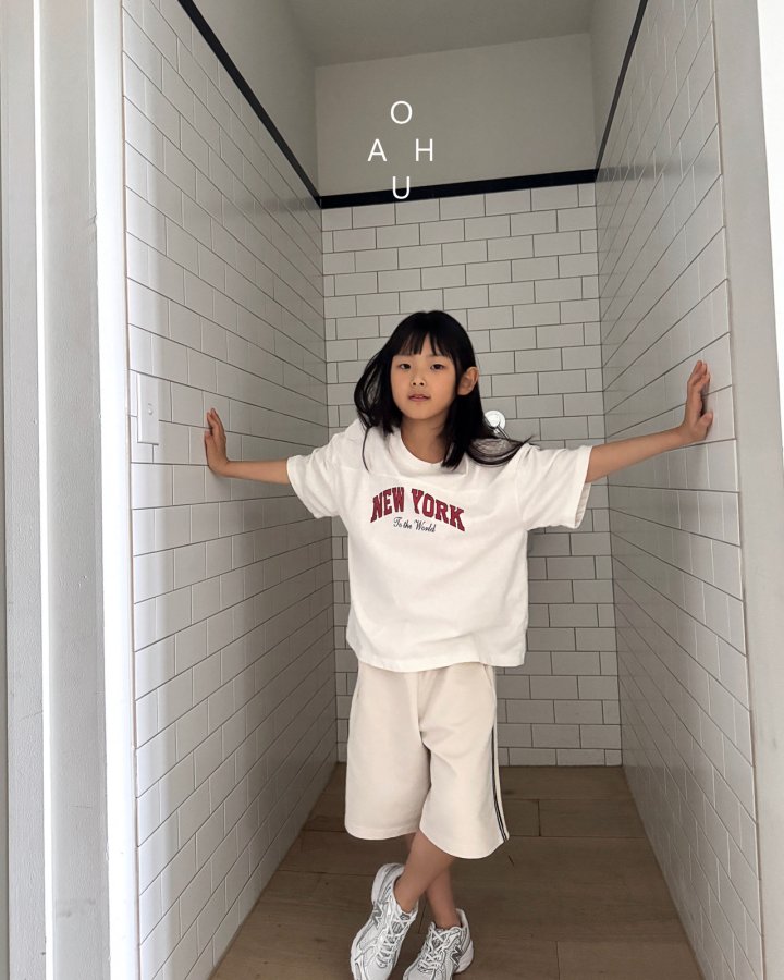 O'Ahu - Korean Children Fashion - #stylishchildhood - Tape Bermuda Pants - 8