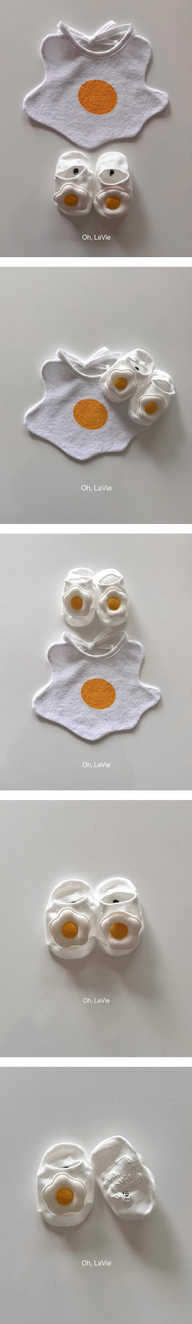 Oh lavie - Korean Baby Fashion - #babyoutfit - Egg Baby Socks