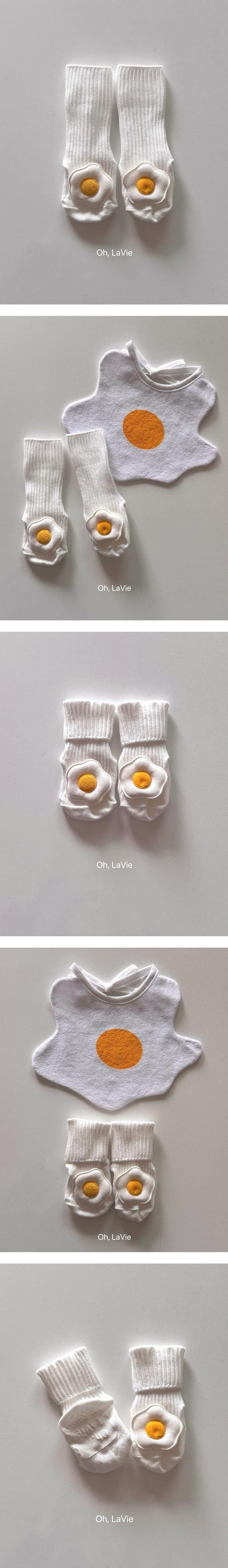 Oh lavie - Korean Baby Fashion - #babywear - Egg Baby Long Socks