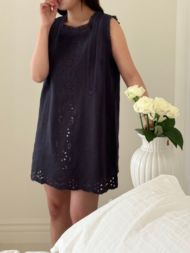 Ohao - Korean Women Fashion - #momslook - Lace Dress - 8