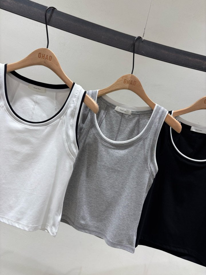 Ohao - Korean Women Fashion - #momslook - Organic Sleeveless - 2
