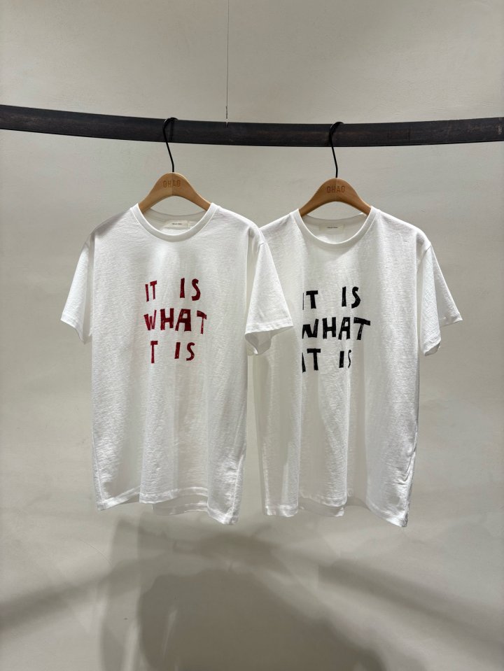 Ohao - Korean Women Fashion - #momslook - Organic Tee - 3