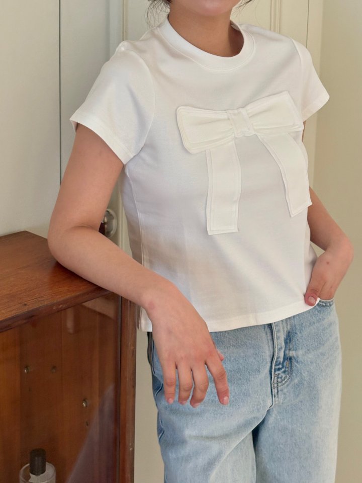 Ohao - Korean Women Fashion - #momslook - Miya Tee - 12