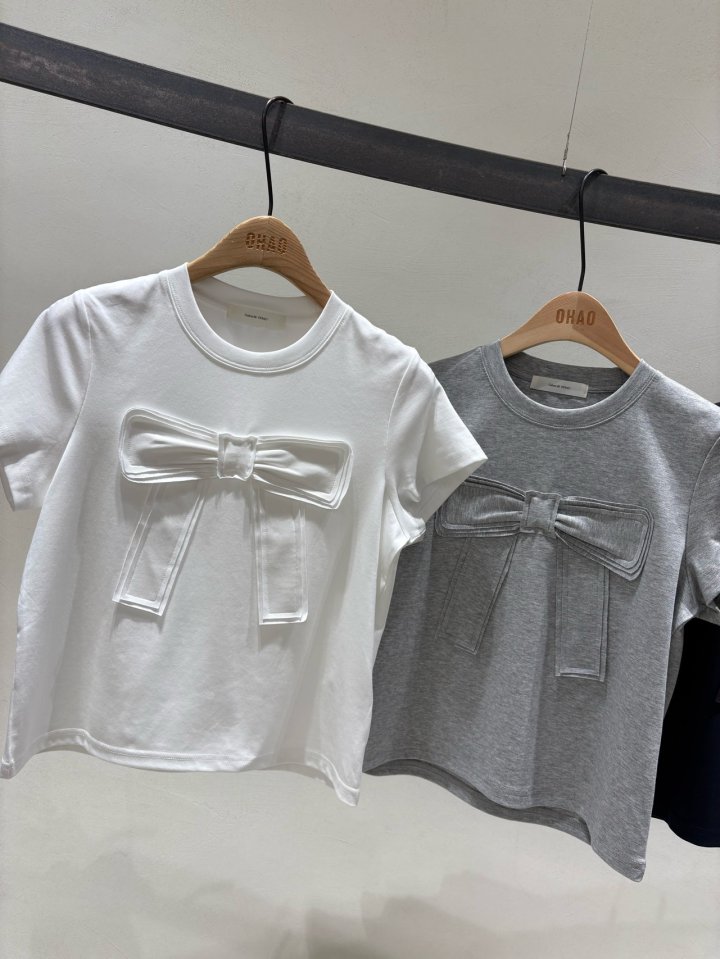 Ohao - Korean Women Fashion - #momslook - Miya Tee - 2