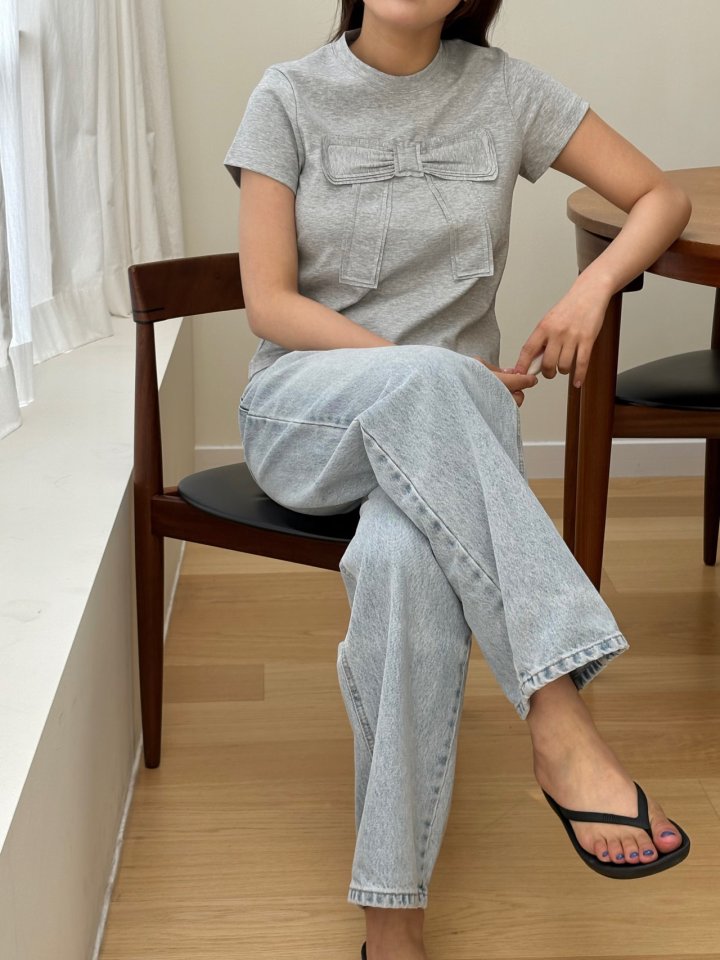 Ohao - Korean Women Fashion - #momslook - Miya Tee - 6