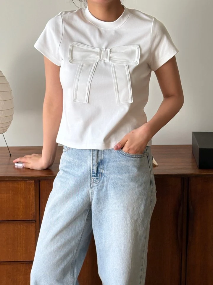 Ohao - Korean Women Fashion - #momslook - Miya Tee - 8