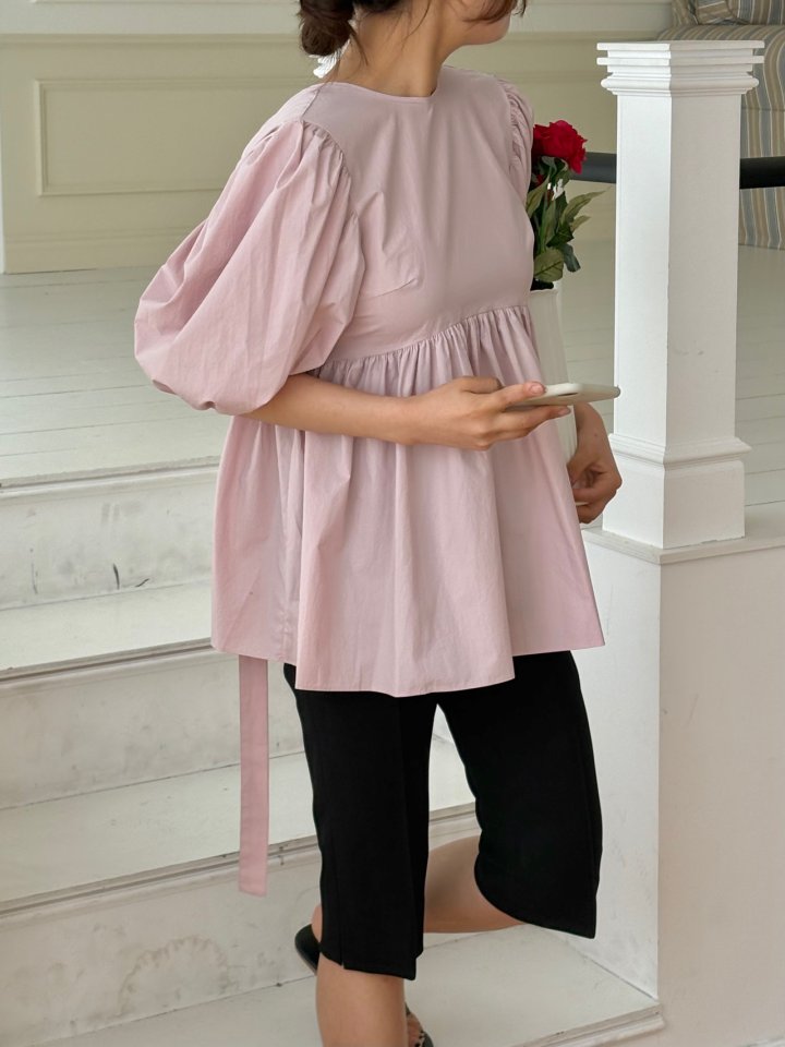 Ohao - Korean Women Fashion - #momslook - Cecile Blouse - 11