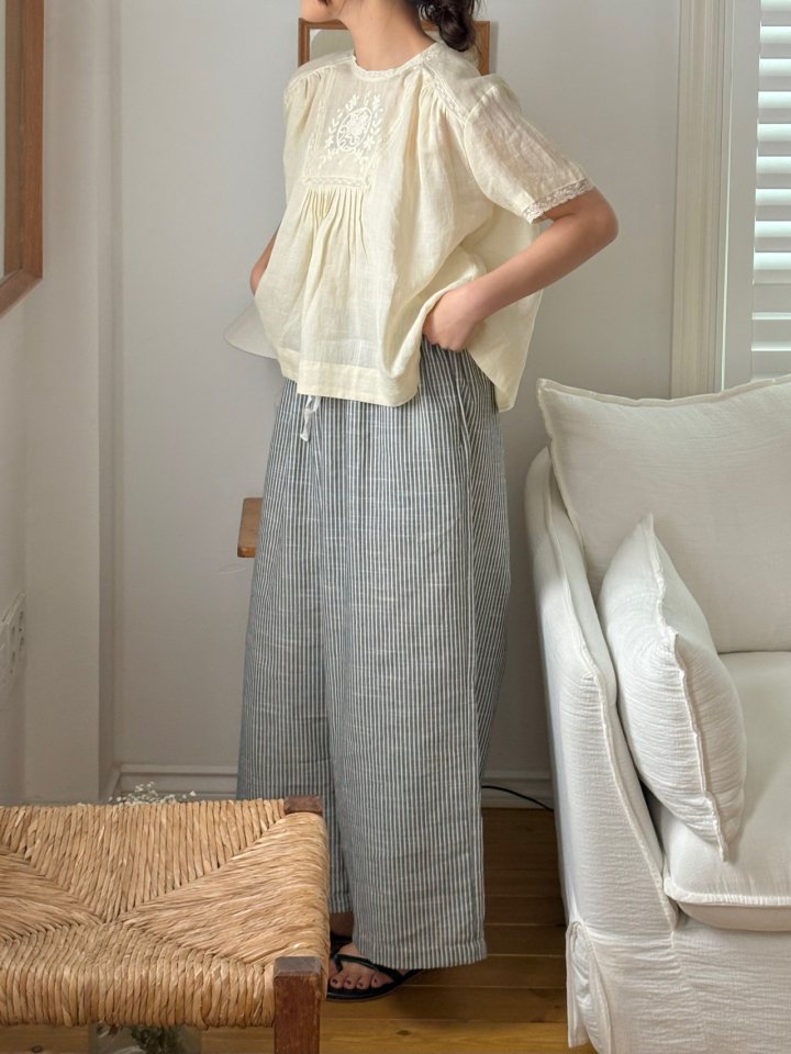 Ohao - Korean Women Fashion - #momslook - Summer Pants - 7