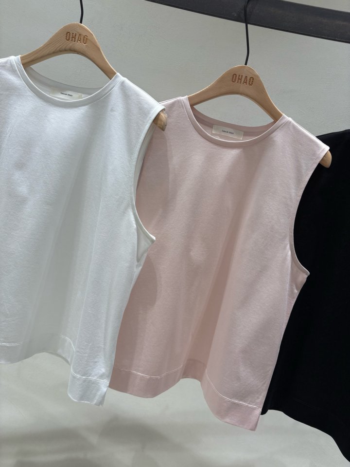 Ohao - Korean Women Fashion - #momslook - Angel Silket Sleeveless - 2
